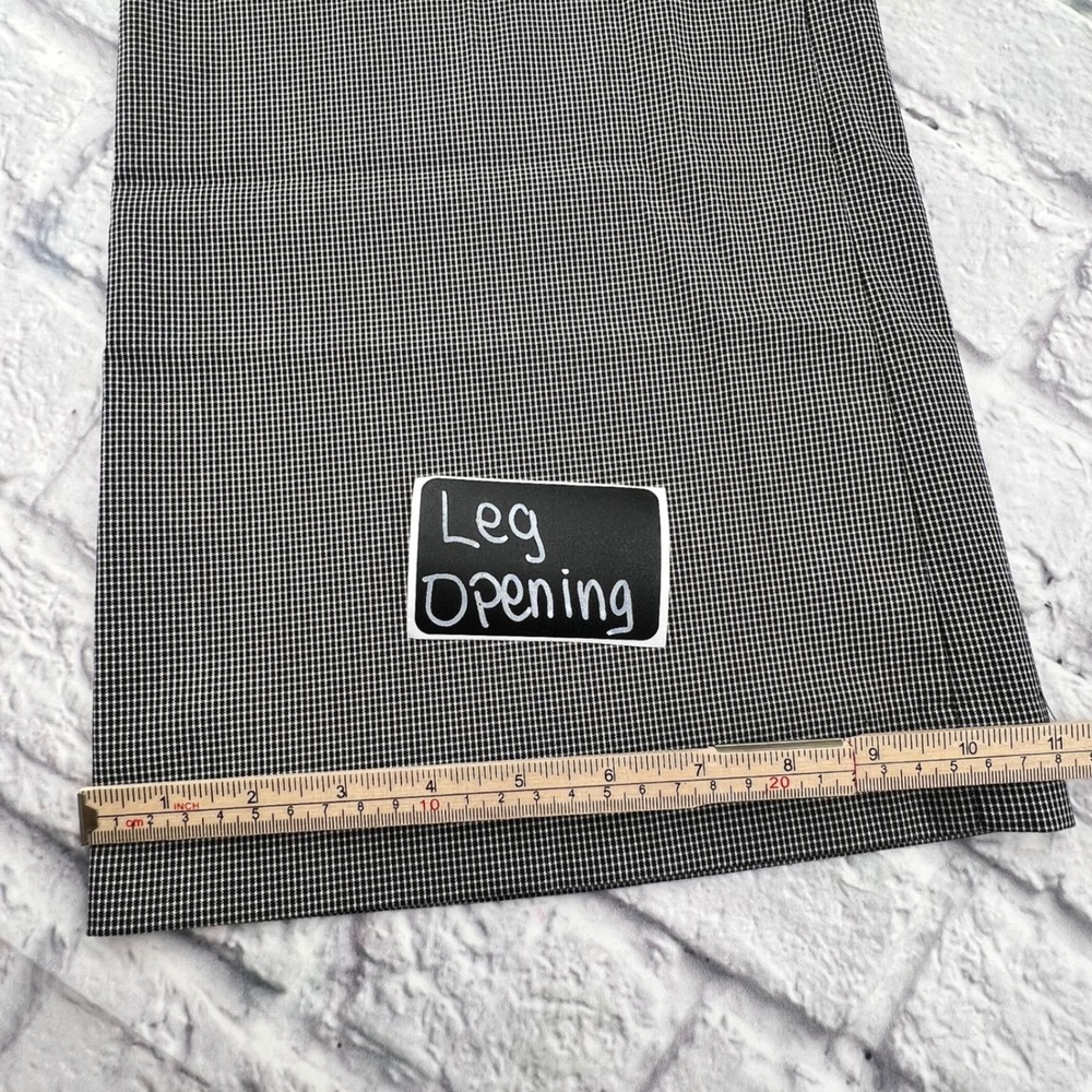 Express Editor Black White Micro Houndstooth Wide… - image 7